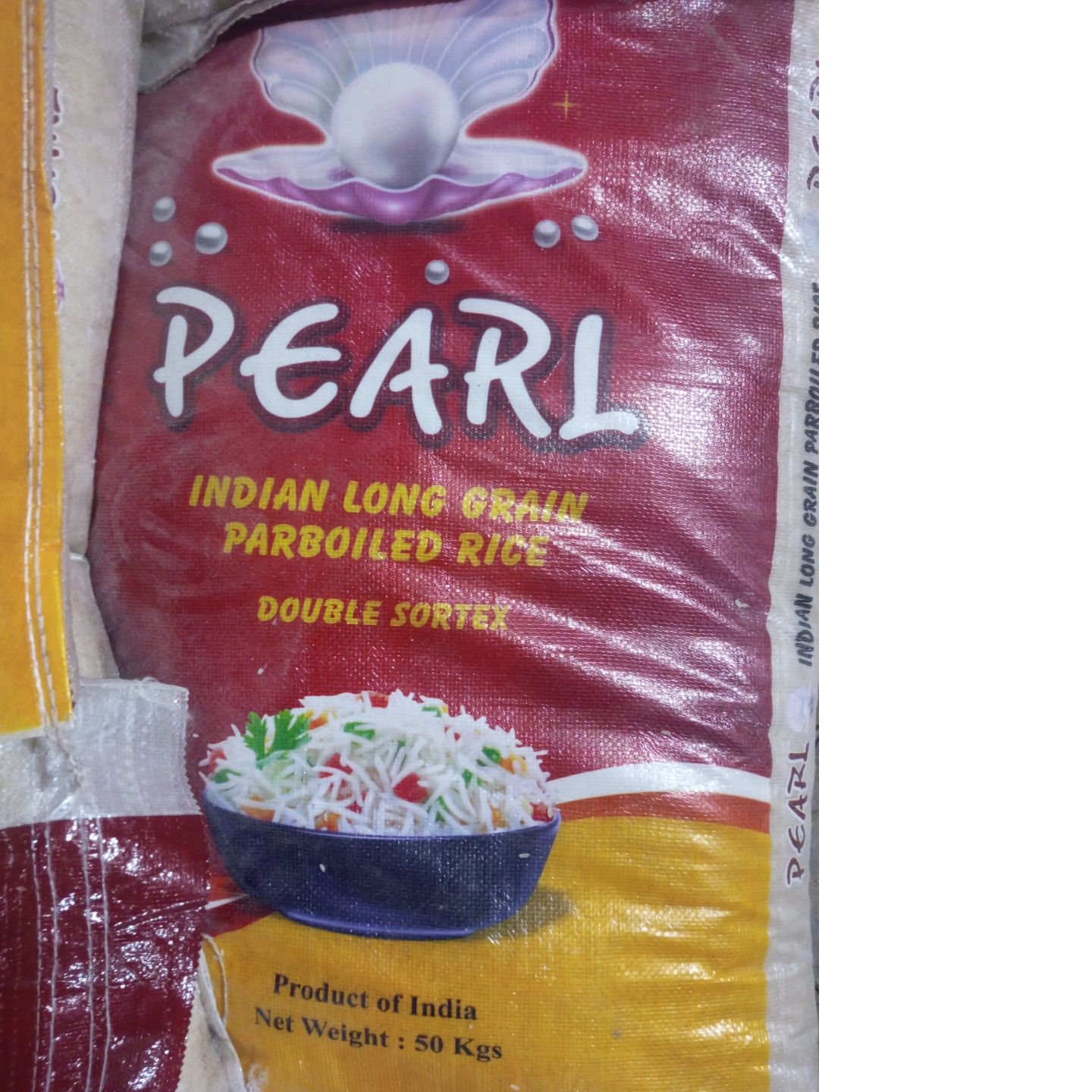 Riz Parabole et riz blanc 