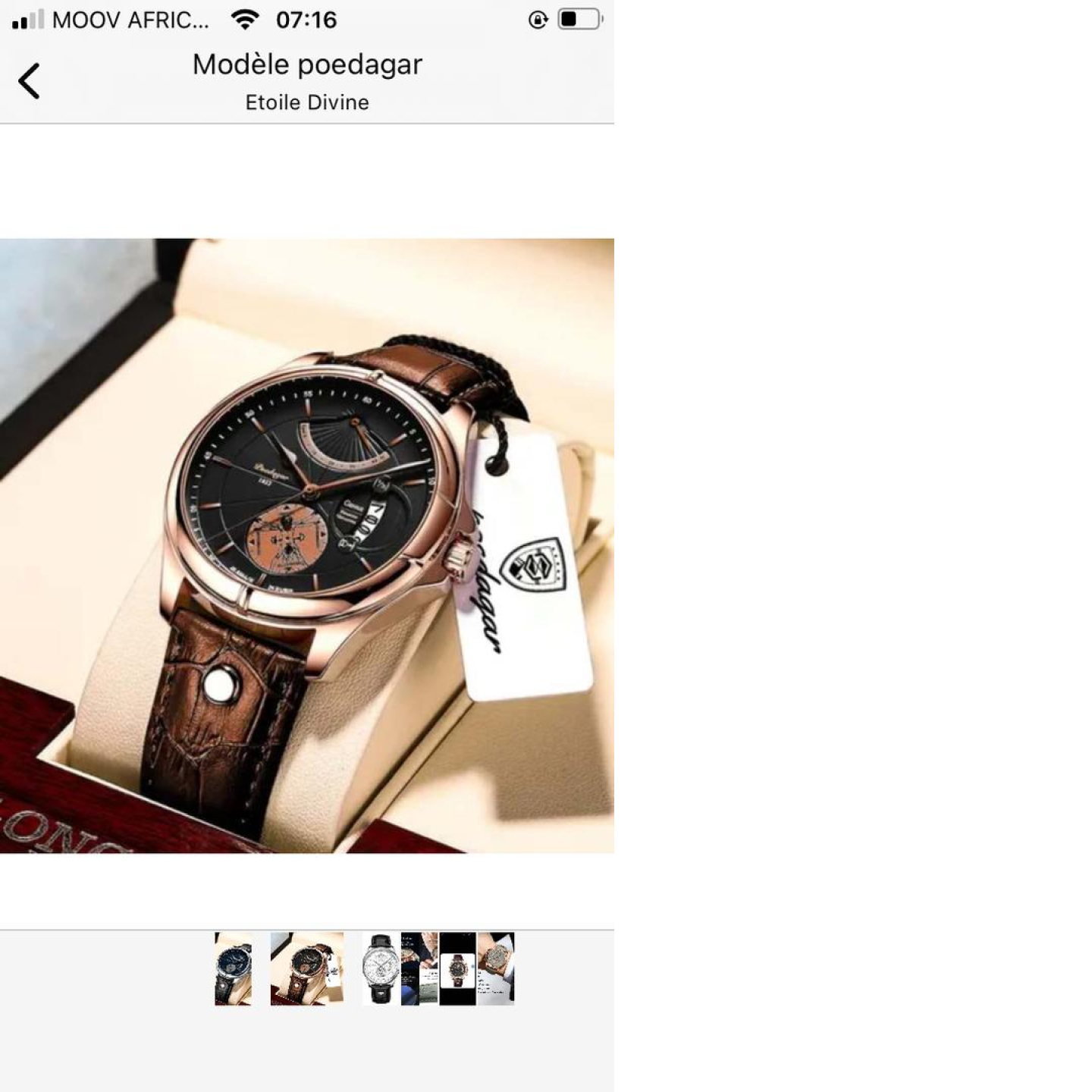 Montre Waterproof pour homme 