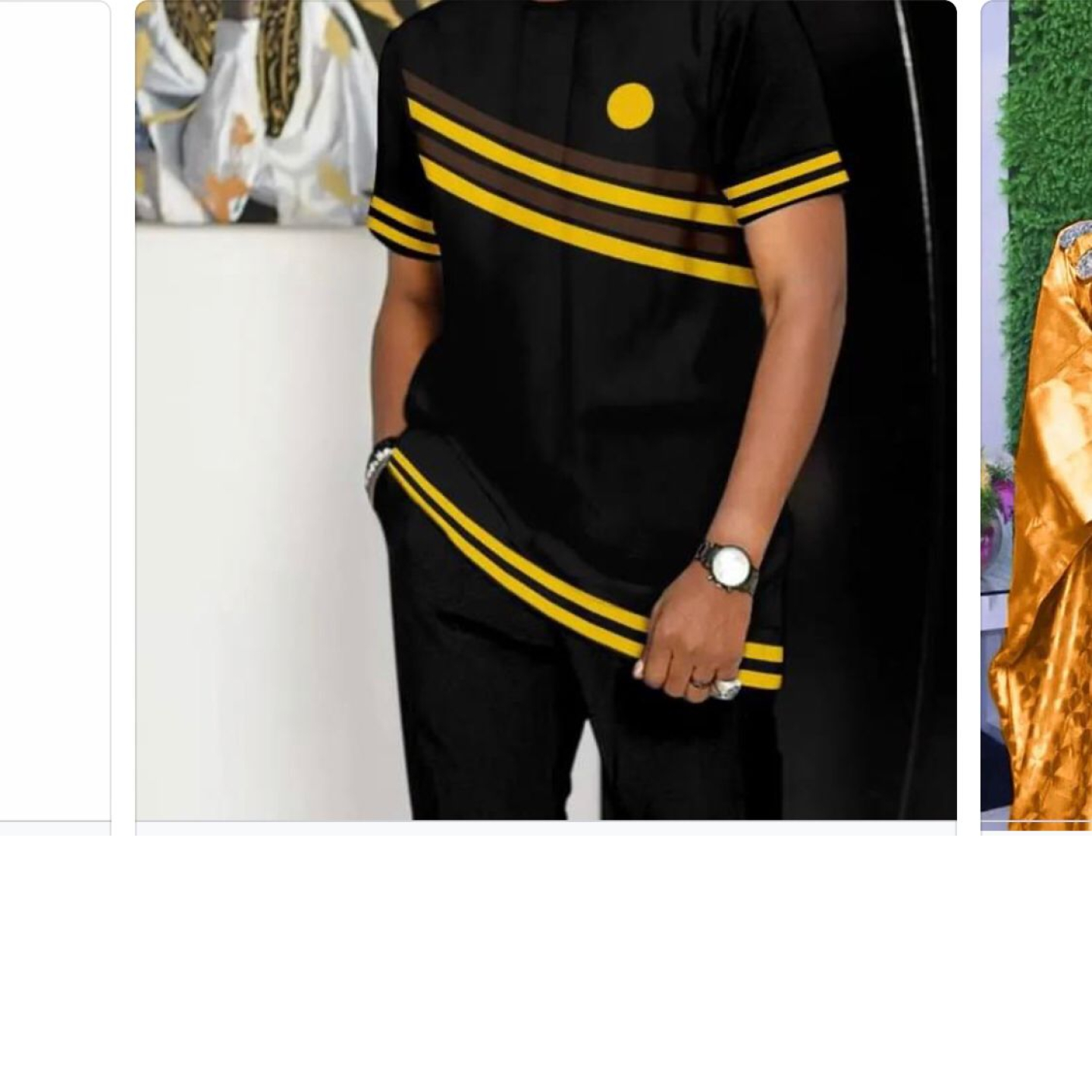 Costume africain 