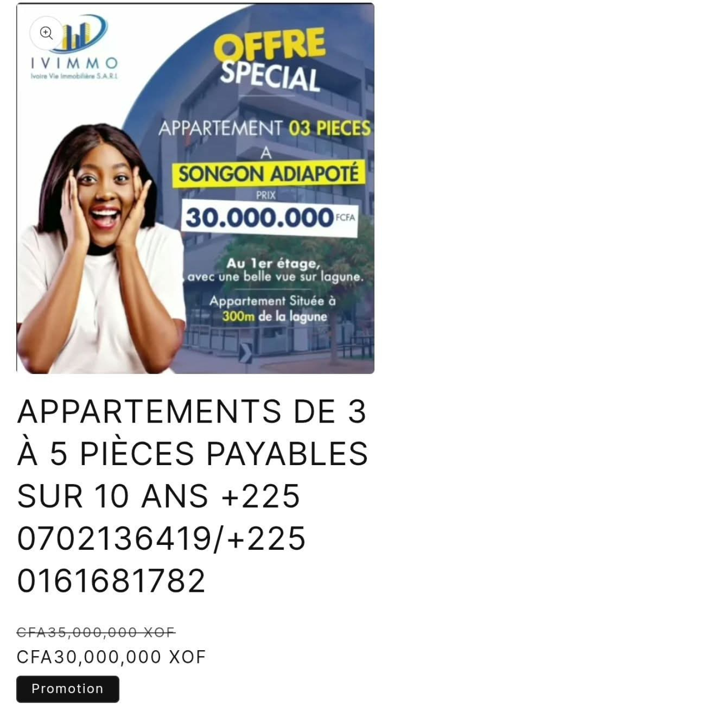 Villas duplex appartements 