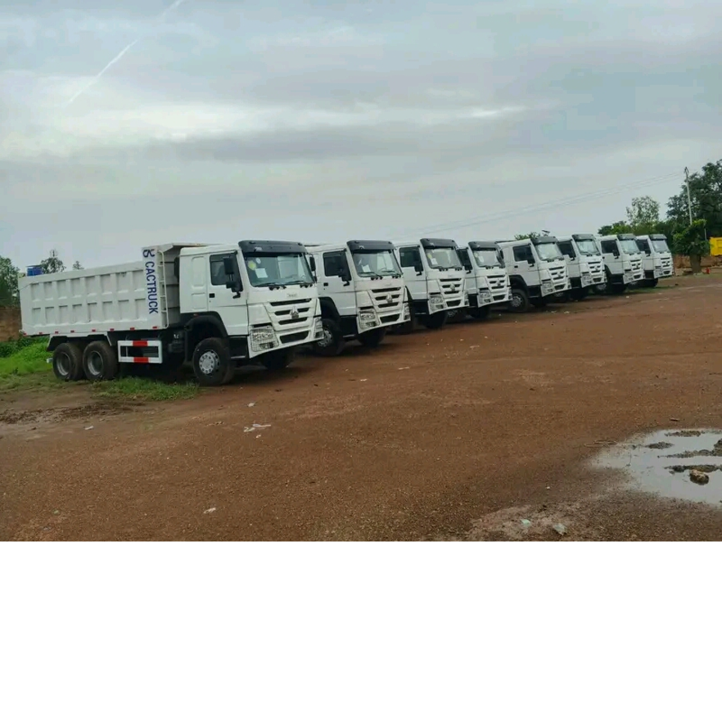 Camions bennes sinotruk 