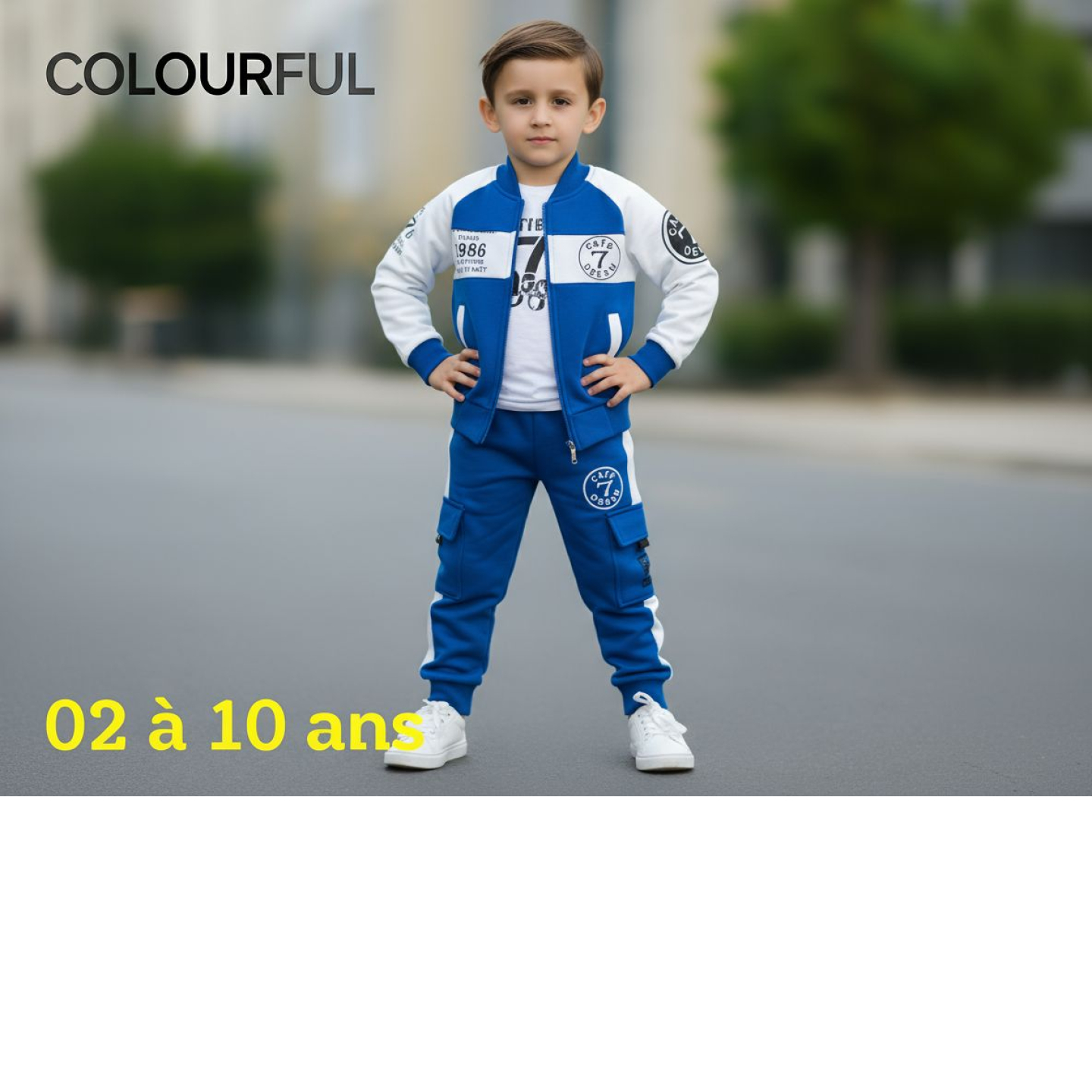 Complet trois pièces pour enfants