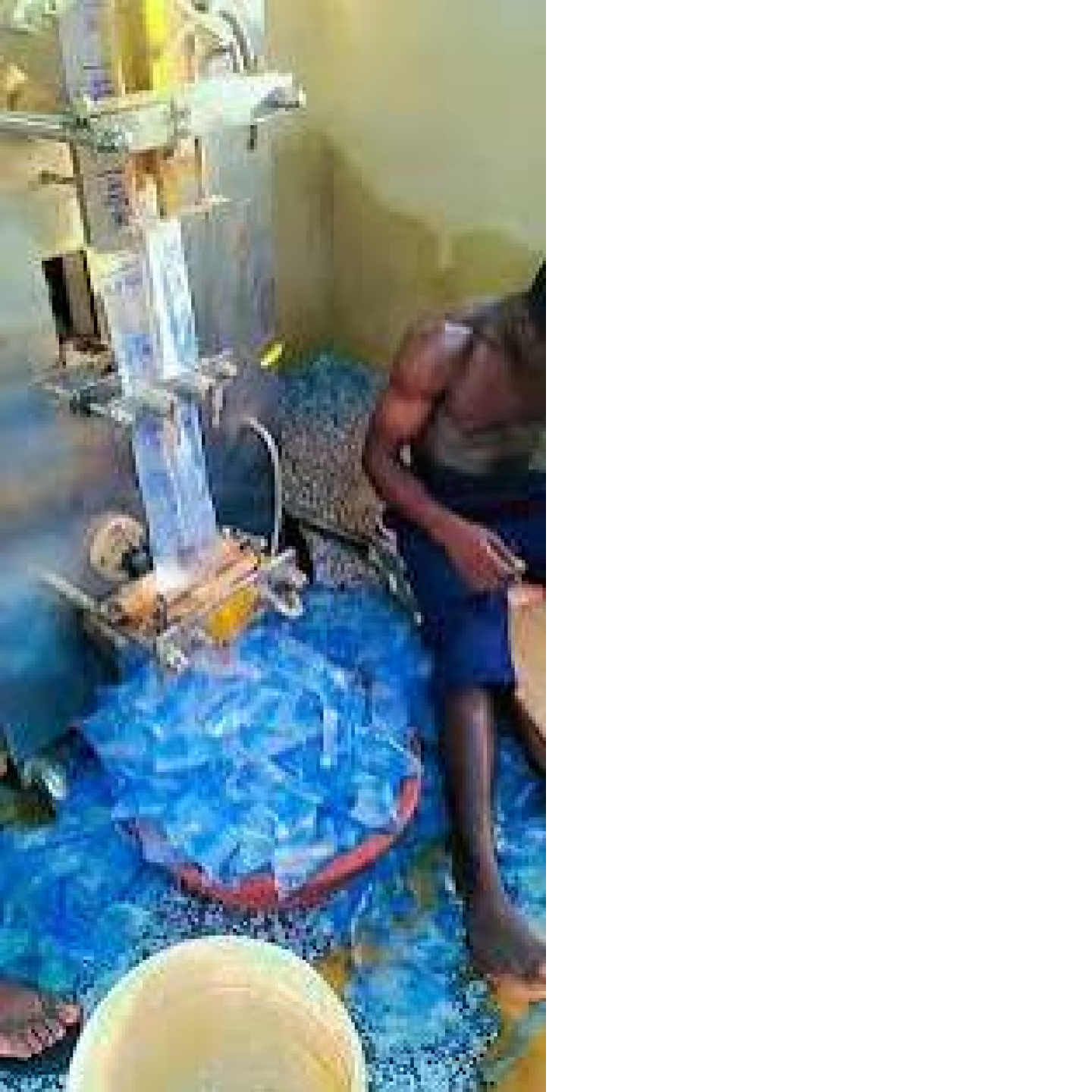 Machines à couper d'eau