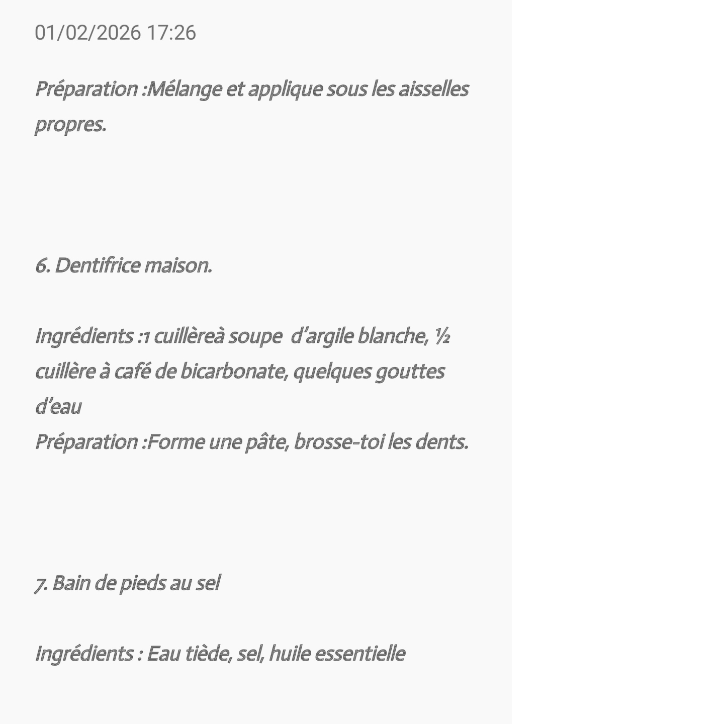 soins naturels et hygiène pour tous